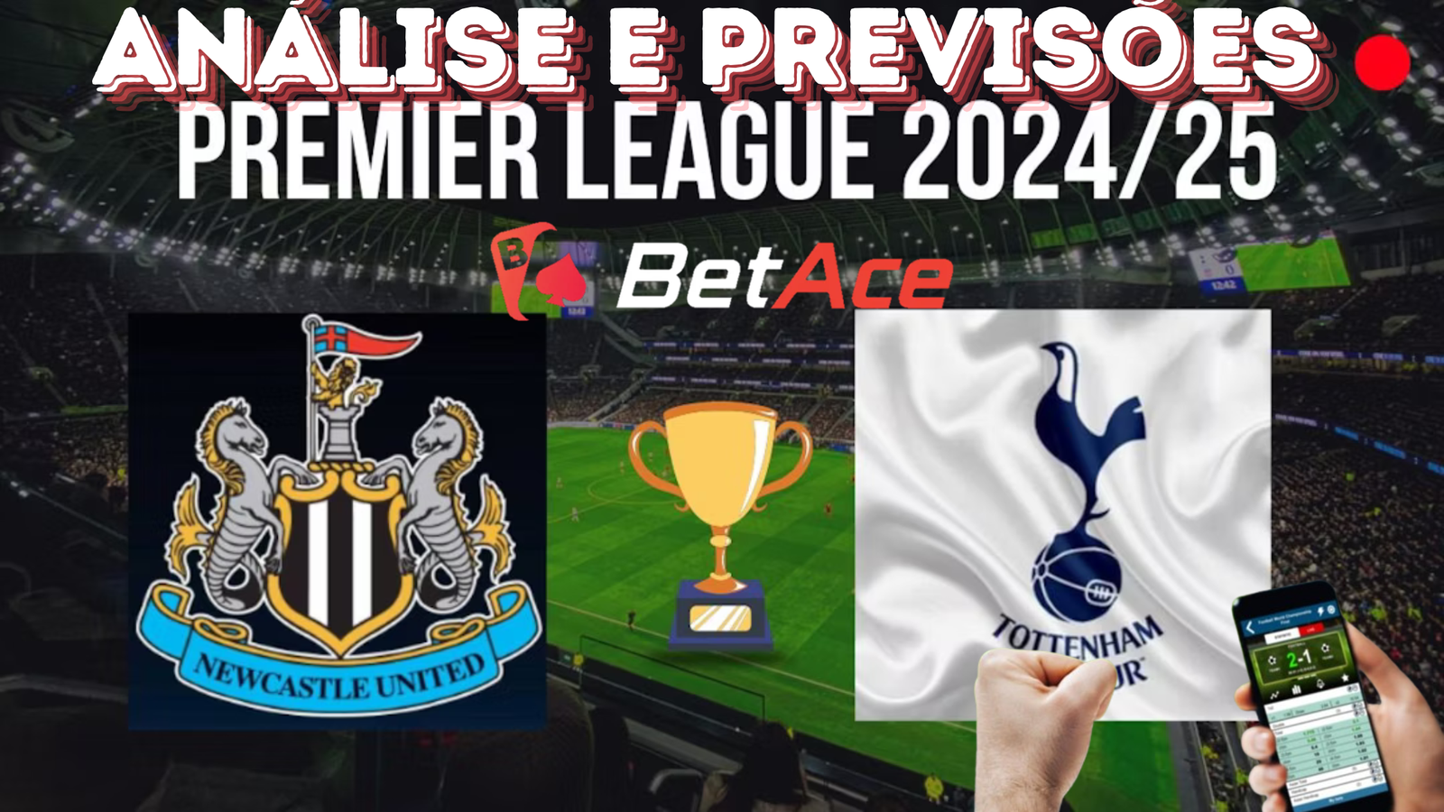 análise e previsões de aposta newcastle x tottenham