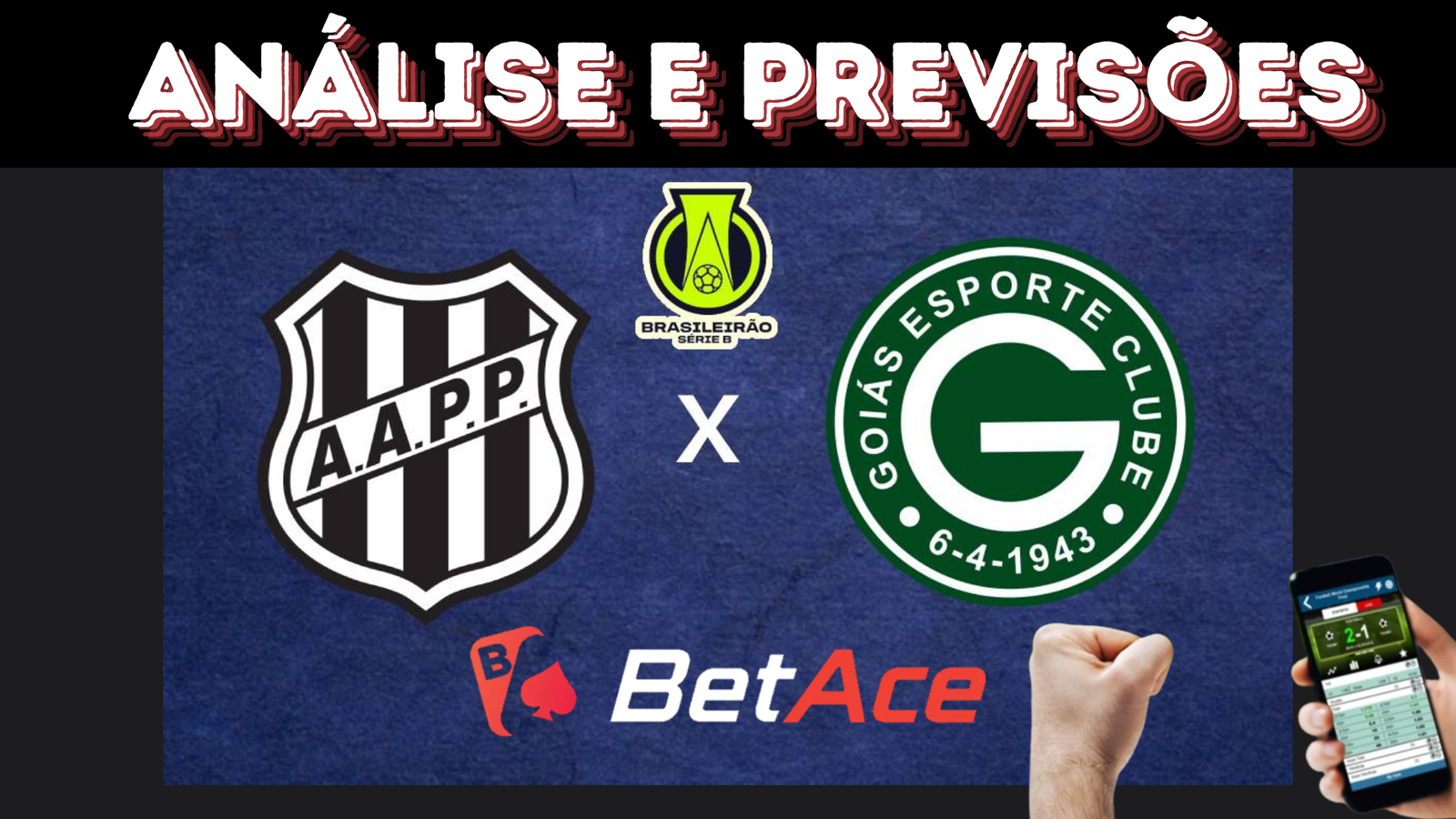 análise e previsões de aposta ponte preta x goiás