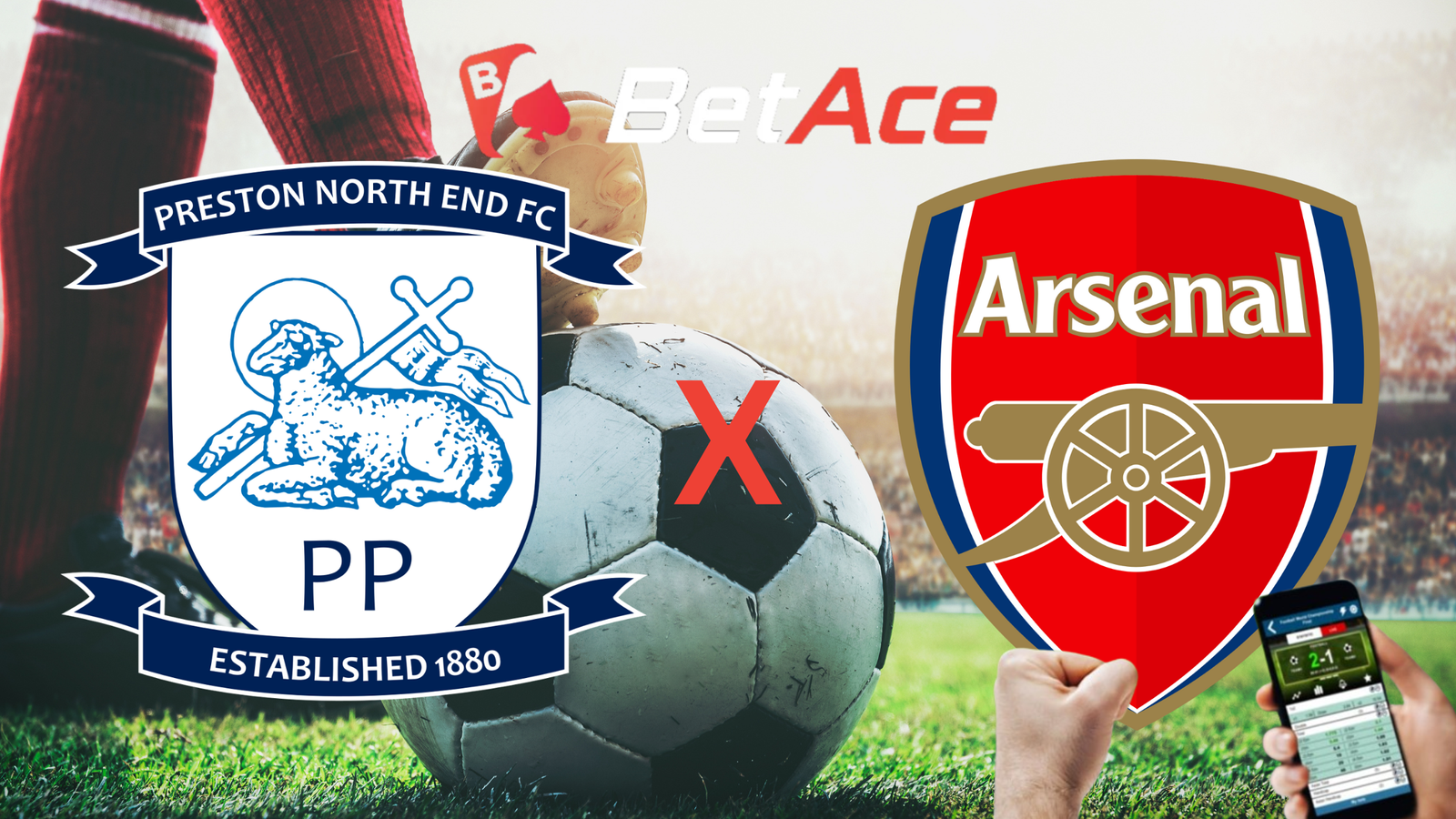 assista preston north end x arsenal ao vivo