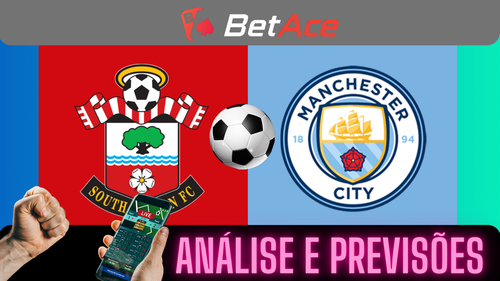 betace southampton x manchester city 2025